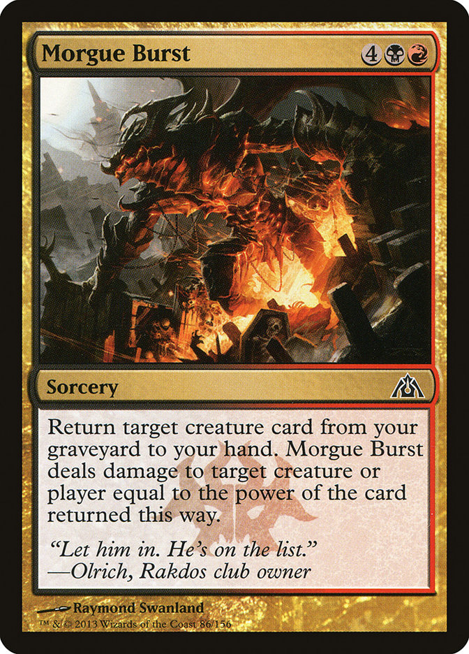 Morgue Burst [Dragon's Maze] | Kessel Run Games Inc. 