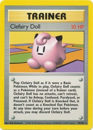 Clefairy Doll (70/102) [Base Set Unlimited] | Kessel Run Games Inc. 