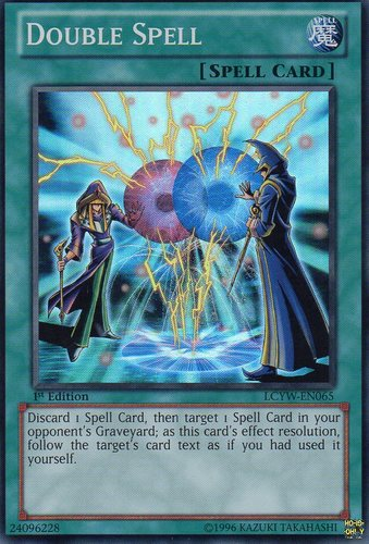 Double Spell [LCYW-EN065] Super Rare | Kessel Run Games Inc. 