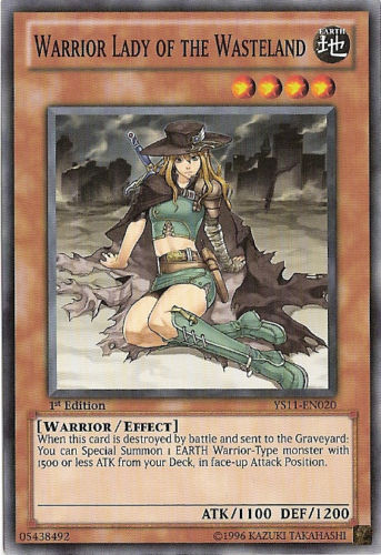 Warrior Lady of the Wasteland [YS11-EN020] Common | Kessel Run Games Inc. 