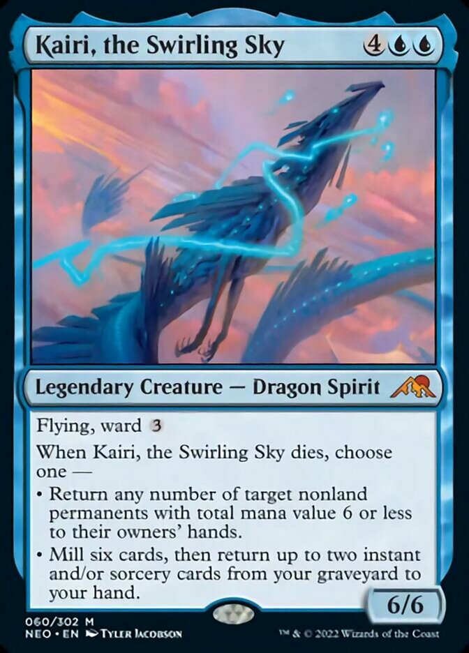 Kairi, the Swirling Sky [Kamigawa: Neon Dynasty] | Kessel Run Games Inc. 