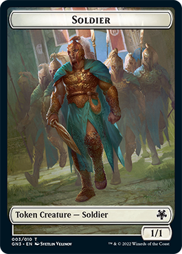 Soldier // Drake Double-Sided Token [Game Night: Free-for-All Tokens] | Kessel Run Games Inc. 