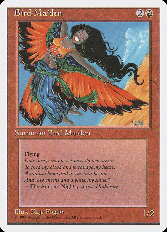 Bird Maiden [Fourth Edition] | Kessel Run Games Inc. 