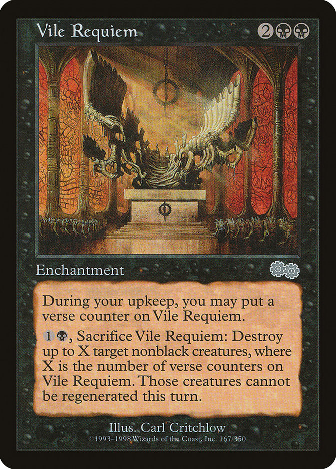 Vile Requiem [Urza's Saga] | Kessel Run Games Inc. 