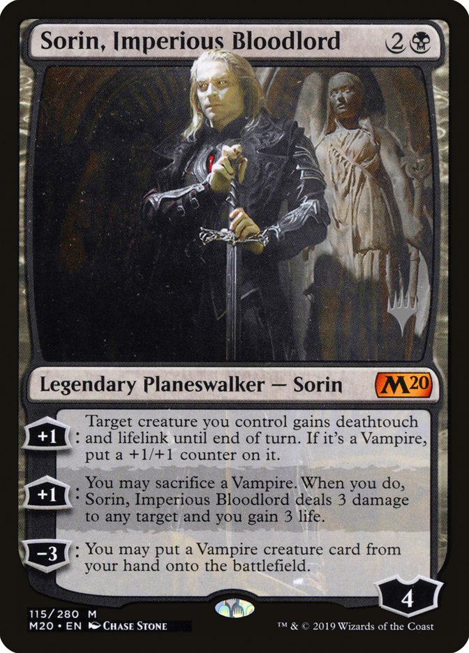 Sorin, Imperious Bloodlord (Promo Pack) [Core Set 2020 Promos] | Kessel Run Games Inc. 