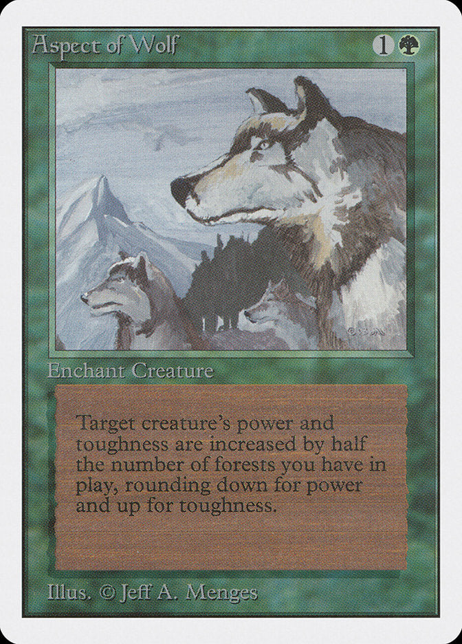 Aspect of Wolf [Unlimited Edition] | Kessel Run Games Inc. 
