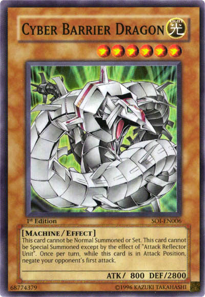 Cyber Barrier Dragon [SOI-EN006] Super Rare | Kessel Run Games Inc. 