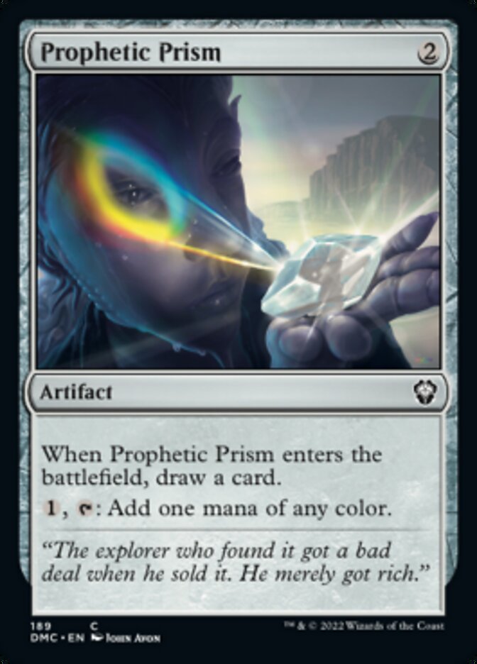 Prophetic Prism [Dominaria United Commander] | Kessel Run Games Inc. 