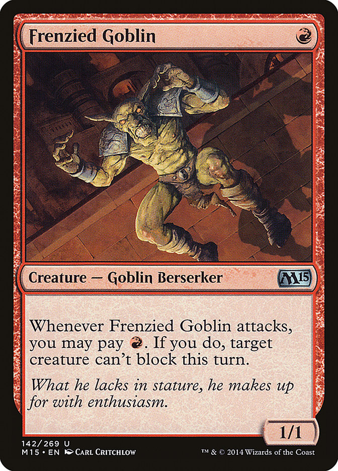 Frenzied Goblin [Magic 2015] | Kessel Run Games Inc. 
