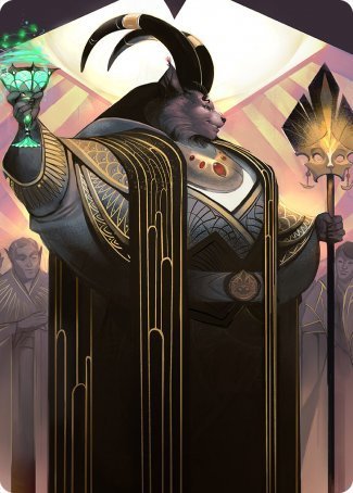 Jetmir, Nexus of Revels 2 Art Card [Streets of New Capenna Art Series] | Kessel Run Games Inc. 