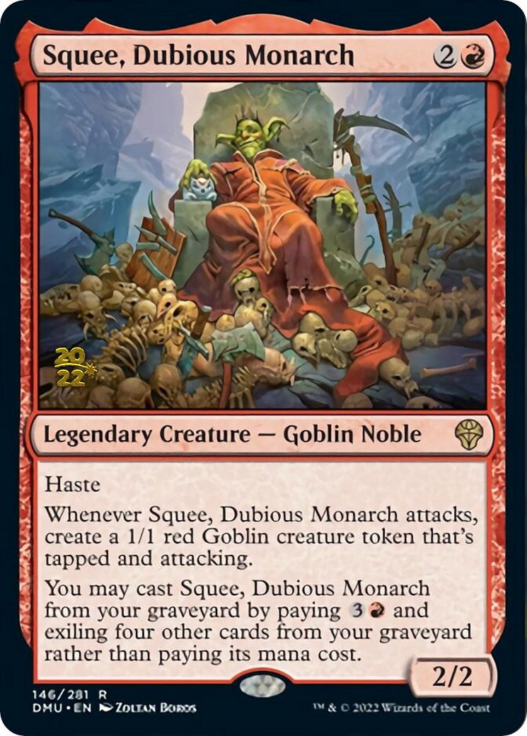 Squee, Dubious Monarch [Dominaria United Prerelease Promos] | Kessel Run Games Inc. 