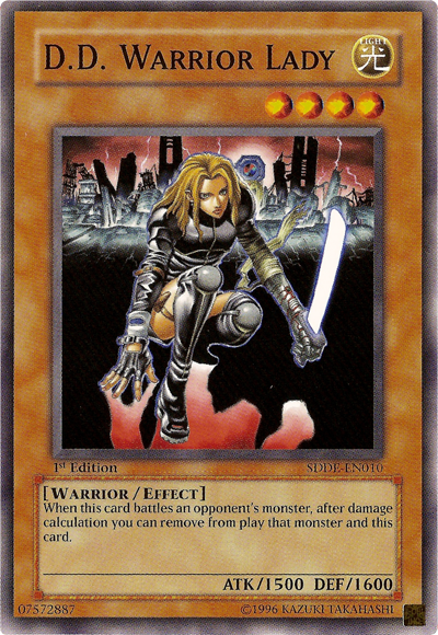 D.D. Warrior Lady [SDDE-EN010] Common | Kessel Run Games Inc. 