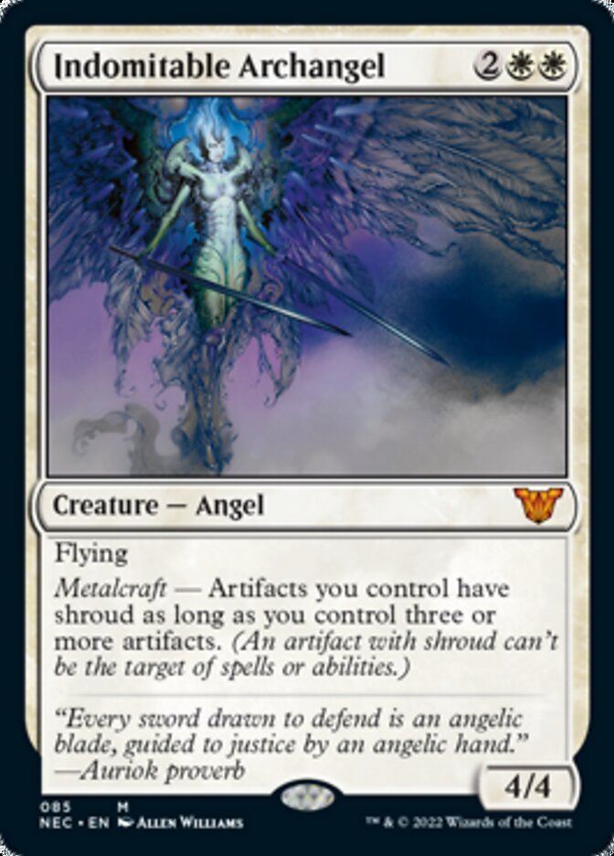 Indomitable Archangel [Kamigawa: Neon Dynasty Commander] | Kessel Run Games Inc. 