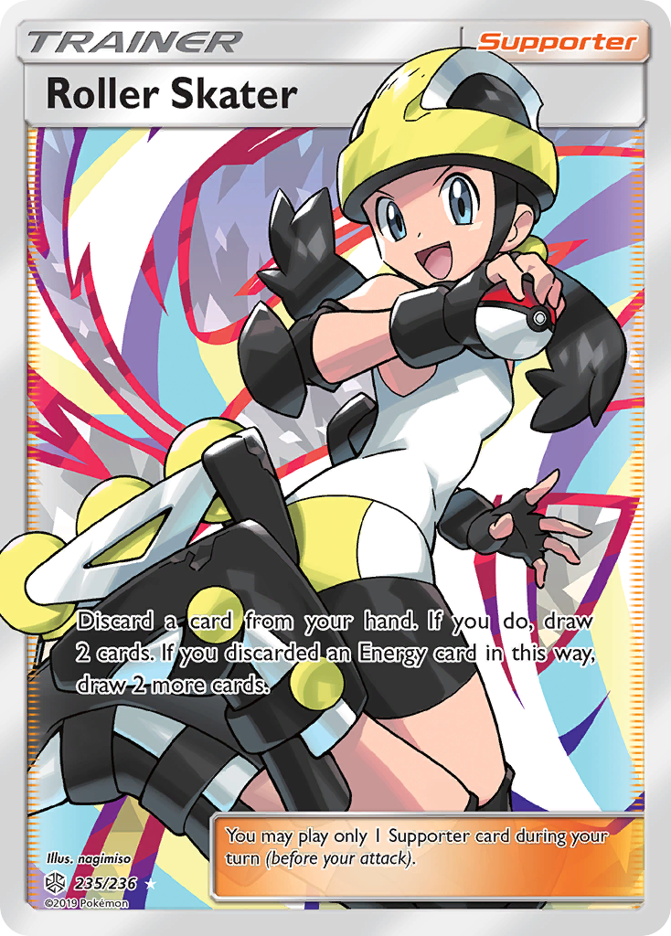 Roller Skater (235/236) [Sun & Moon: Cosmic Eclipse] | Kessel Run Games Inc. 