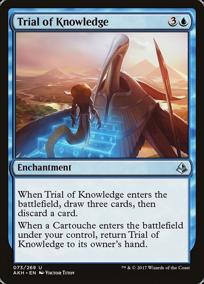 Trial of Knowledge [Amonkhet] | Kessel Run Games Inc. 
