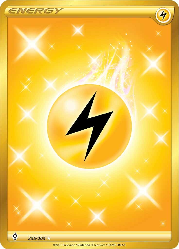 Lightning Energy (235/203) [Sword & Shield: Evolving Skies] | Kessel Run Games Inc. 