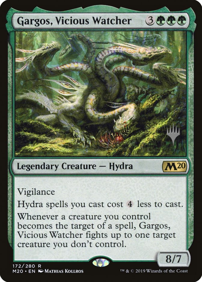 Gargos, Vicious Watcher (Promo Pack) [Core Set 2020 Promos] | Kessel Run Games Inc. 