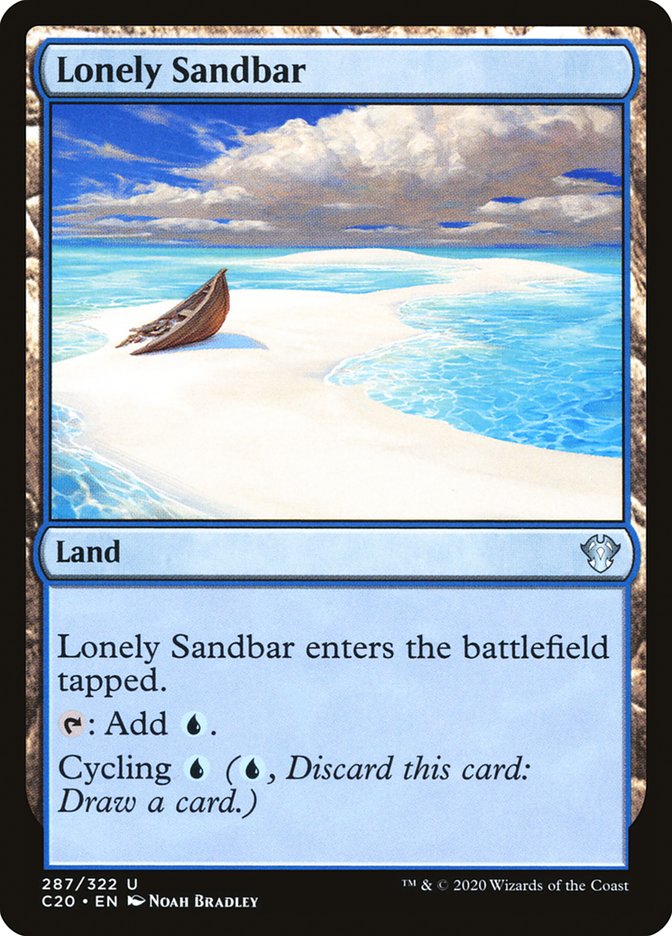 Lonely Sandbar [Commander 2020] | Kessel Run Games Inc. 