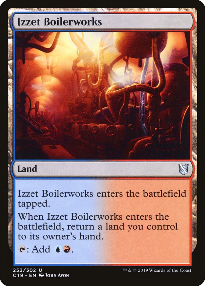 Izzet Boilerworks [Commander 2019] | Kessel Run Games Inc. 