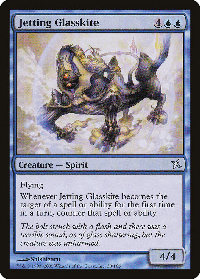 Jetting Glasskite [Betrayers of Kamigawa] | Kessel Run Games Inc. 
