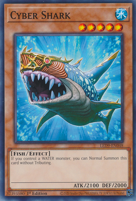 Cyber Shark [LED9-EN048] Common | Kessel Run Games Inc. 