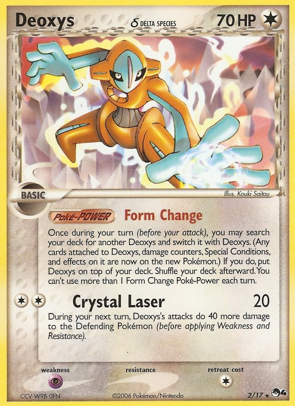 Deoxys (2/17) (Delta Species) [POP Series 4] | Kessel Run Games Inc. 