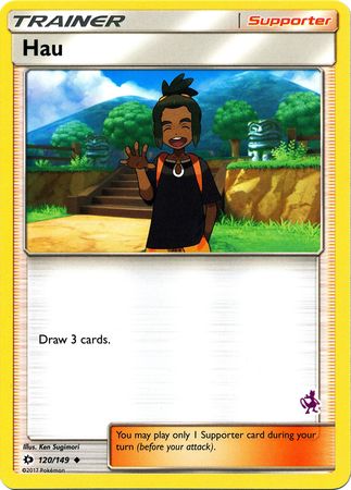 Hau (120/149) (Mewtwo Deck) [Battle Academy 2020] | Kessel Run Games Inc. 