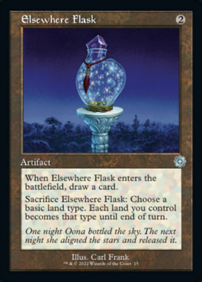 Elsewhere Flask (Retro) [The Brothers' War Retro Artifacts] | Kessel Run Games Inc. 