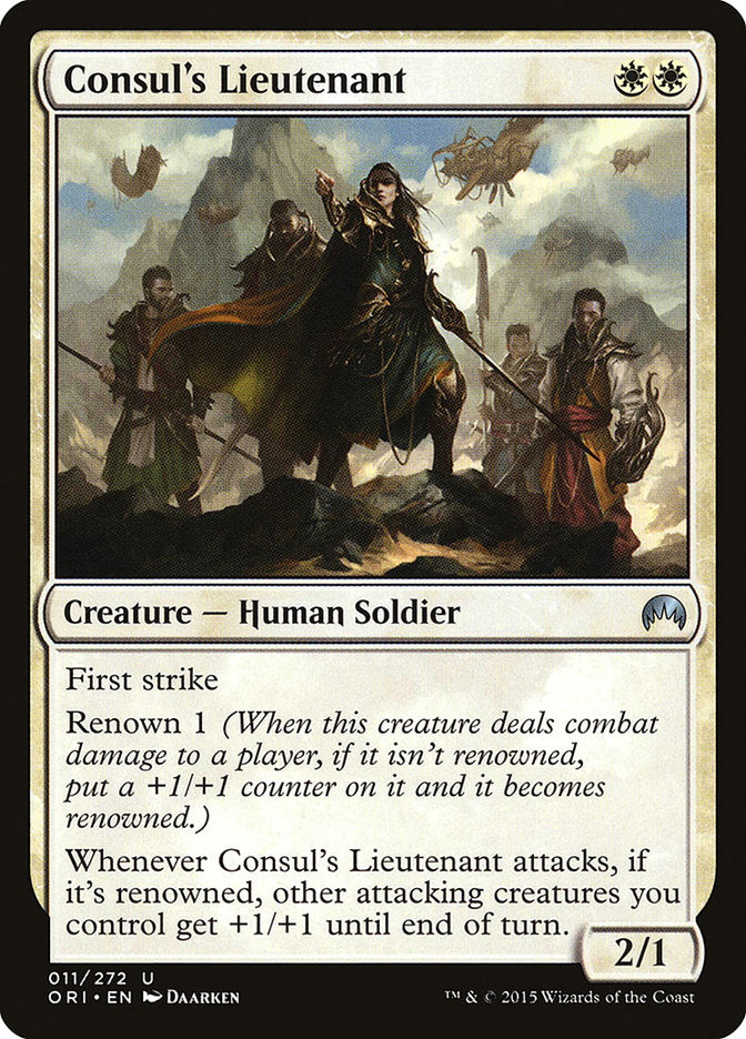 Consul's Lieutenant [Magic Origins] | Kessel Run Games Inc. 