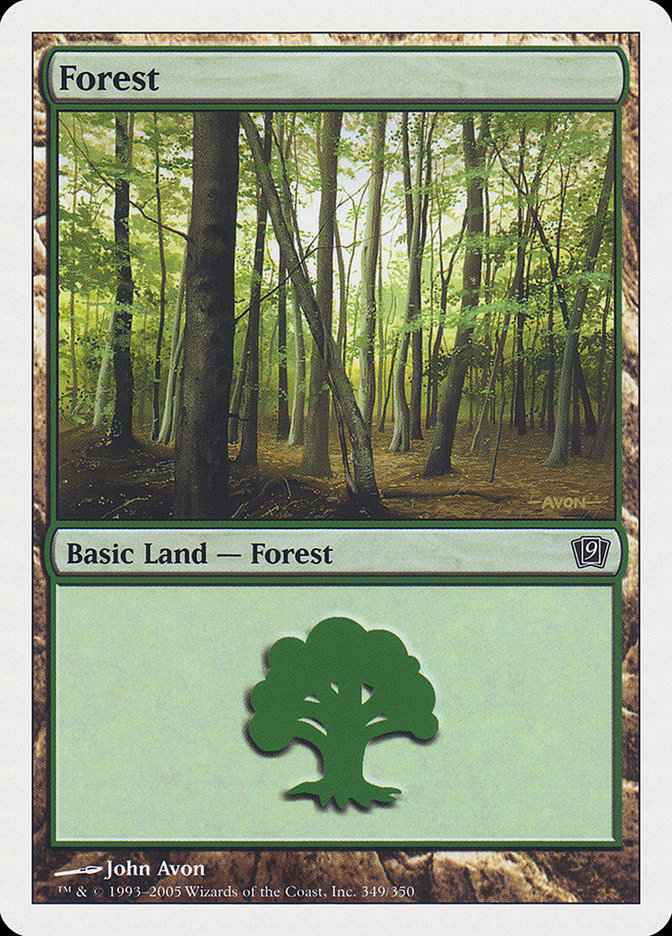 Forest (349) [Ninth Edition] | Kessel Run Games Inc. 