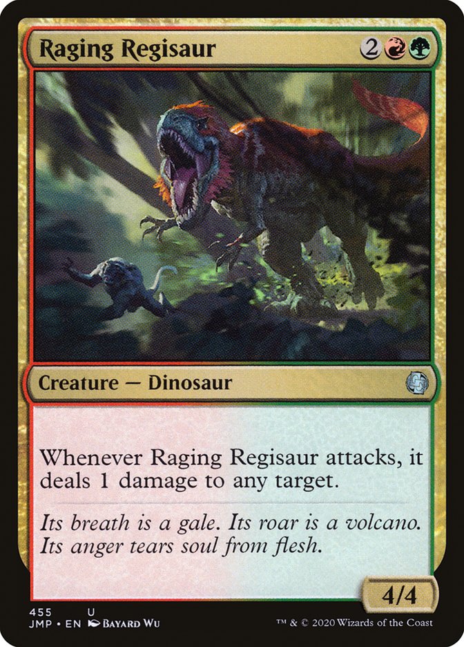 Raging Regisaur [Jumpstart] | Kessel Run Games Inc. 
