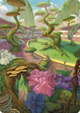 Undergrowth Stadium Art Card [Commander Masters Art Series] | Kessel Run Games Inc. 