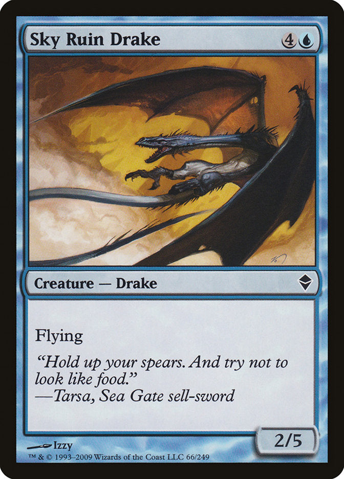 Sky Ruin Drake [Zendikar] | Kessel Run Games Inc. 