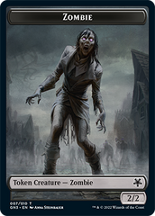 Zombie // Treasure Double-Sided Token [Game Night: Free-for-All Tokens] | Kessel Run Games Inc. 