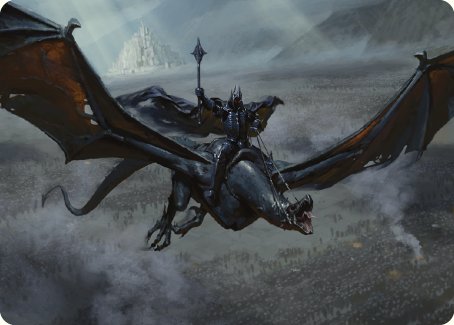 Lord of the Nazgul Art Card [The Lord of the Rings: Tales of Middle-earth Art Series] | Kessel Run Games Inc. 