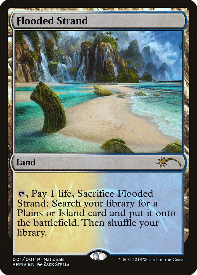 Flooded Strand (Nationals) [Nationals Promos] | Kessel Run Games Inc. 