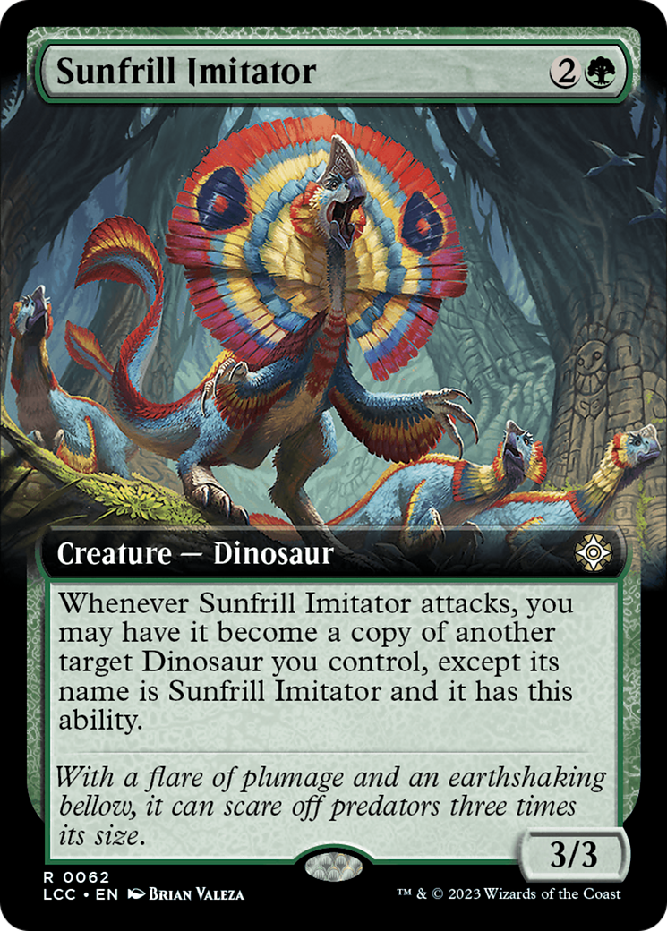 Sunfrill Imitator (Extended Art) [The Lost Caverns of Ixalan Commander] | Kessel Run Games Inc. 