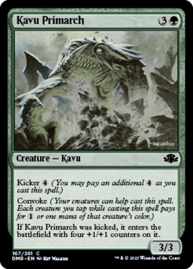 Kavu Primarch [Dominaria Remastered] | Kessel Run Games Inc. 