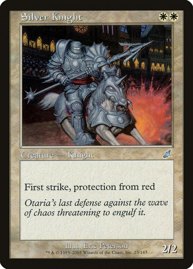Silver Knight [Scourge] | Kessel Run Games Inc. 