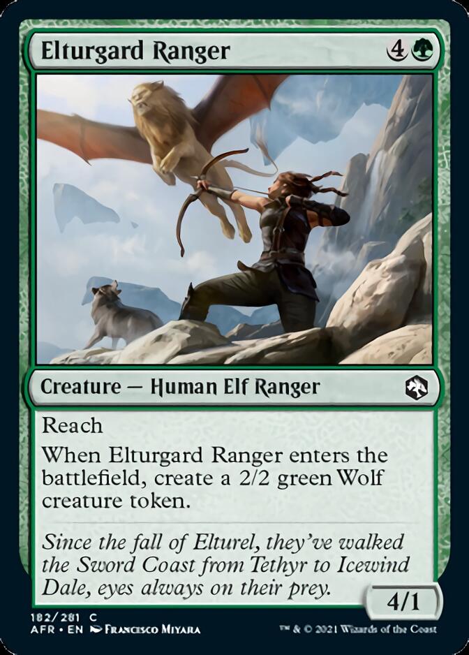 Elturgard Ranger [Dungeons & Dragons: Adventures in the Forgotten Realms] | Kessel Run Games Inc. 