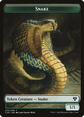 Beast (010) // Snake Double-Sided Token [Commander 2020 Tokens] | Kessel Run Games Inc. 