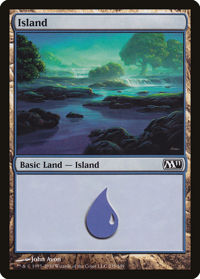 Island (235) [Magic 2011] | Kessel Run Games Inc. 