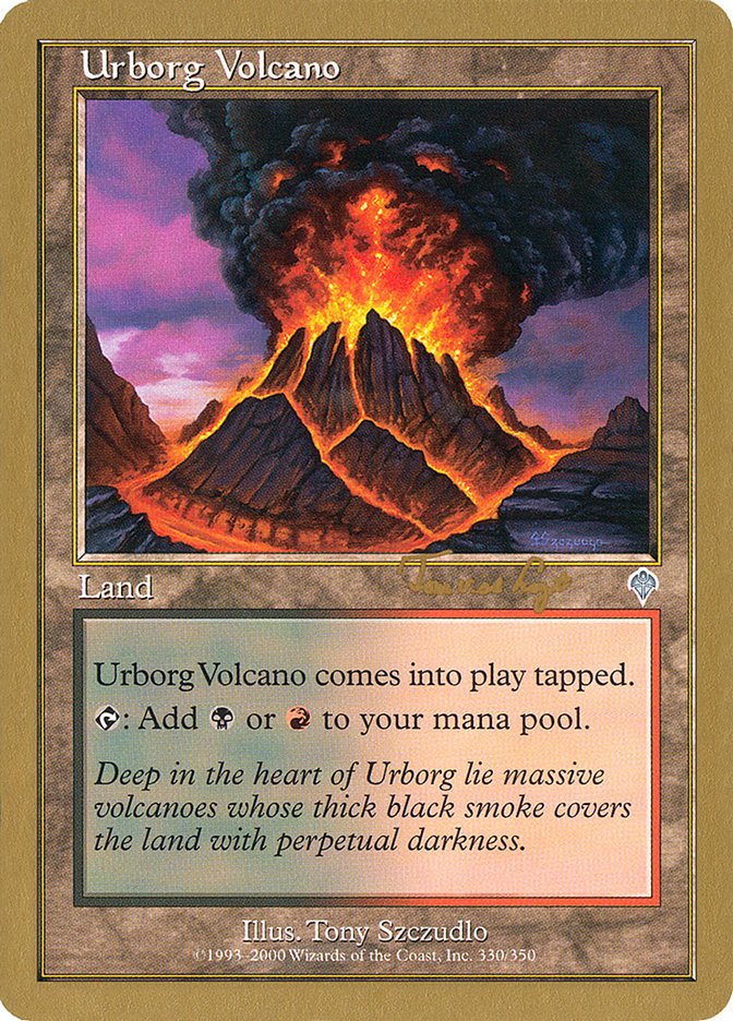 Urborg Volcano (Tom van de Logt) [World Championship Decks 2001] | Kessel Run Games Inc. 