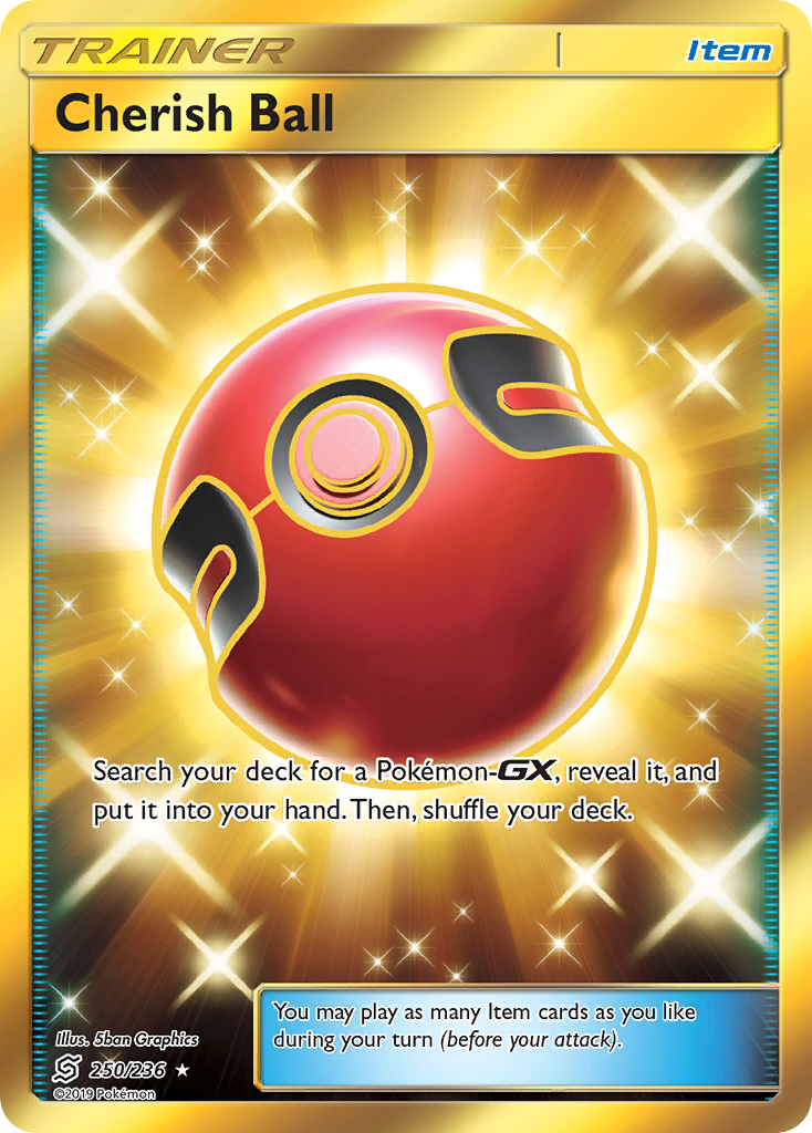 Cherish Ball (250/236) [Sun & Moon: Unified Minds] | Kessel Run Games Inc. 