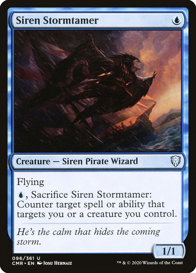 Siren Stormtamer [Commander Legends] | Kessel Run Games Inc. 
