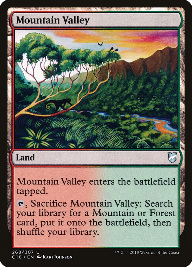 Mountain Valley [Commander 2018] | Kessel Run Games Inc. 