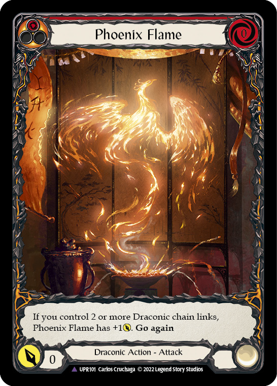 Phoenix Flame (Marvel) [UPR101] (Uprising)  Cold Foil | Kessel Run Games Inc. 