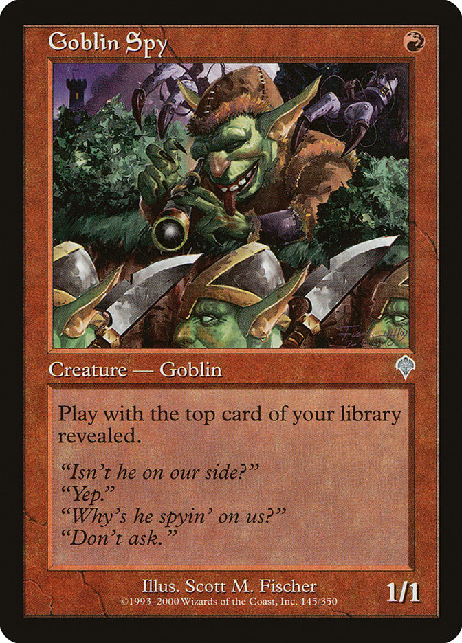 Goblin Spy [Invasion] | Kessel Run Games Inc. 