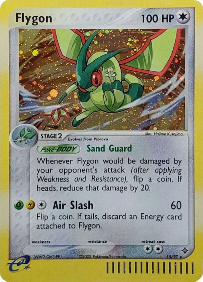 Flygon (15/97) (Theme Deck Exclusive) [EX: Dragon] | Kessel Run Games Inc. 