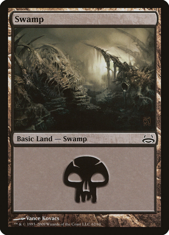 Swamp (62) [Duel Decks: Divine vs. Demonic] | Kessel Run Games Inc. 
